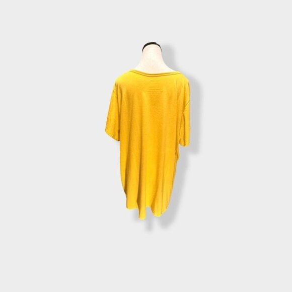 NWT torrid Classic Fit Golden Yellow Tee 3X - Picture 5 of 7